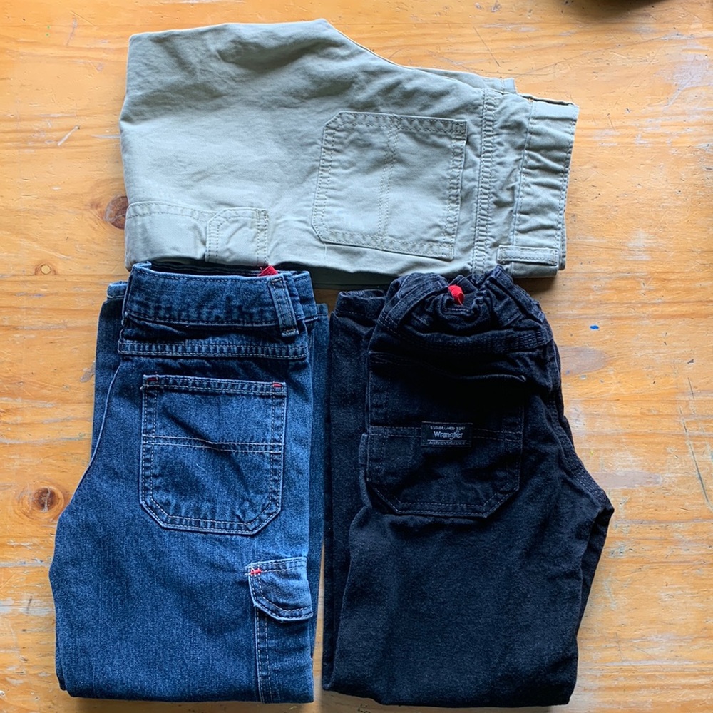 3 pairs of Wrangler jeans - size 6